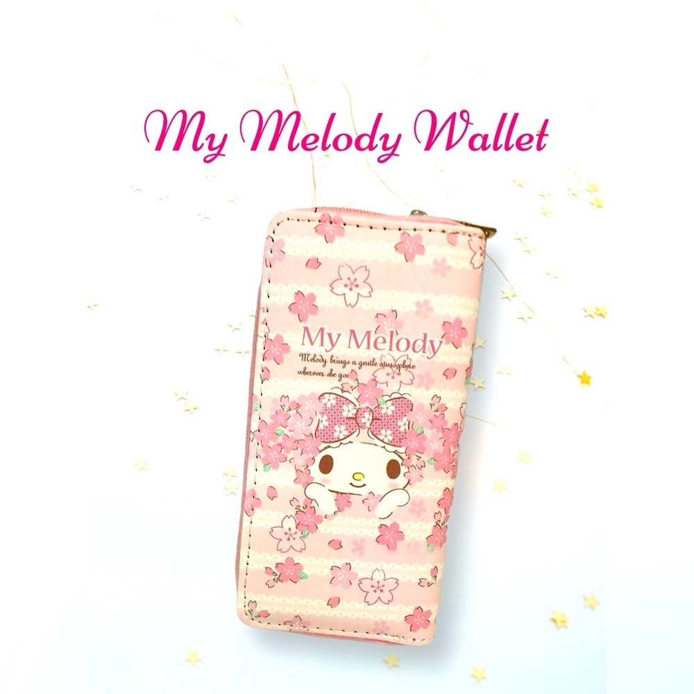 My Melody PU Leather Large  Wallet/Clutch🌟🌟🌟🌟